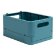Smart case - skládací úložný box, recyklovaný PP, MINI, petrolejový