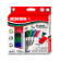 Kores K-MARKER SET 4 ks popisovače na bílé tabule a flipcharty kulatý hrot + stírací magnetická houbička