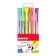Kores K11 Pen Neon - sada 6 neonových barev (modrá, zelená, oranžová, žlutá, růžová, fialo