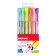 Kores K11 Pen Neon - sada 6 neonových barev (modrá, zelená, oranžová, žlutá, růžová, fialo