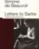 Letters To Sartre