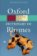 Oxford Dictionary of Rhymes New Edition