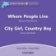 Dolphin Readers 4 Where People Live / City Girl, Country Boy Audio CD