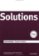 Maturita Solutions Intermediate Teacher´s Book