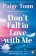 Don´t Fall in Love With Me