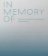 In Memory Of: Designing Contemporary Memorials