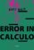 Error in calculo
