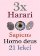 3x Harari v dárkovém boxu (Sapiens, Homo deus, 21 lekcí pro 21. století)