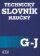 Technický slovník naučný G-J