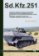 Sd.Kfz.251 - Německý obrněný polopásový transportér a obrněný transportér Tatra OT-810