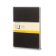 Moleskine: Sešity 3 ks čtverečkované černé XL