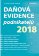 Daňová evidence podnikatelů 2018