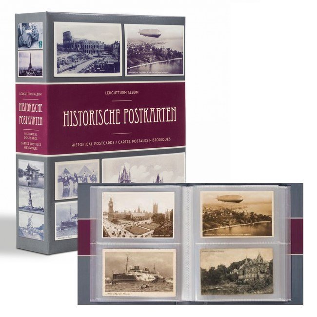 Album na staré i nové pohlednice Leuchtturm - Filokartie, pohlednice  místopis, aukce pohlednic, pohlednice, staré pohlednice, pohledy