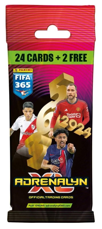 PANINI FIFA 365 2023/2024 - ADRENALYN - plechová krabička (hranatá)