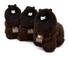 Plyšová hračka Alpaca MEDIUM - CACAO
