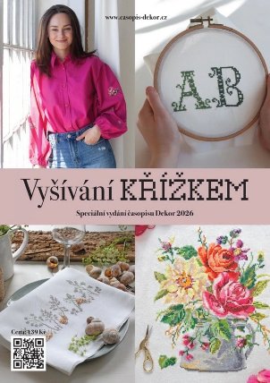 Vyšívání křížkem - Speciální vydání časopisu Dekor2026