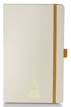 Střední zápisník Emily in Paris, béžový