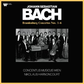 Brandenburg Concertos - Harnoncourt/Concertus Musicus Wien 1981 - 2 LP