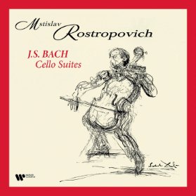 Cello Suits - Rostropovich - 4 LP