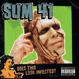 CD SUM 41 - DOES THIS LOOK INFECTED
