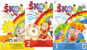 Škola je tu – Cesta k poznávání a čtení s pohádkami, Cesta k psaní s pohádkami, Cesta k po