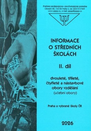 Informace o středních školách II. díl 2026