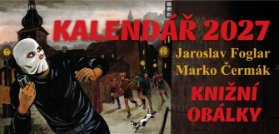 Kalendář 2027 Knižní obálky - stolní