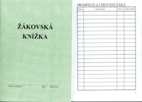 Žákovská knížka ZELENÁ pro 1. a 2. stupeň ZŠ