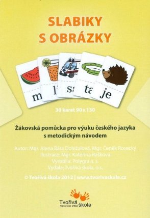 Demonstrační slabiky s obrázky Tvořivá škola