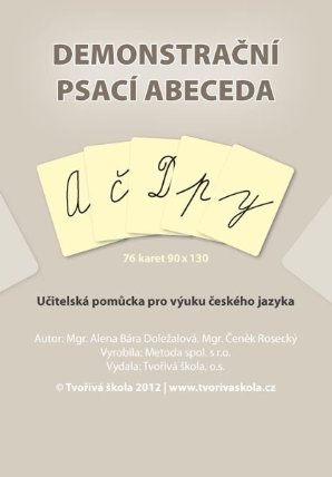 Demonstrační psací abeceda Tvořivá škola