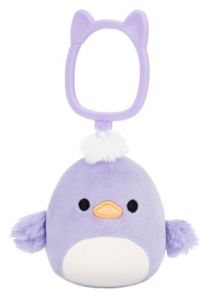 Squishmallows Klíčenka Fialový kačer - Daquarius