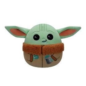 Squishmallows Star Wars Grogu se sušenkami