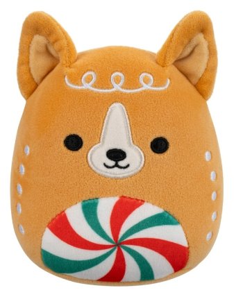 Squishmallows Perníkový corgi - Louis 13 cm