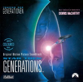 LP Dennis McCarthy - Star Trek: Generations (Blue Splatter vinyl)