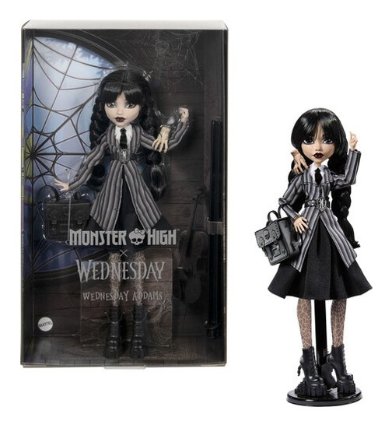 Panenka Monster High - Wednesday Addams