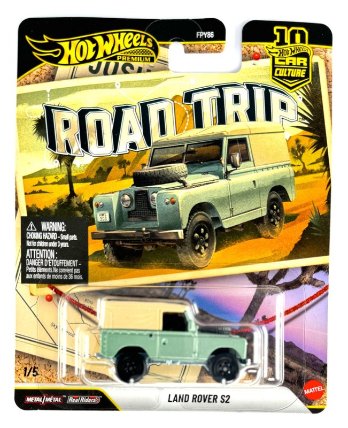 Angličák Hot Wheels Premium Land Rover S2