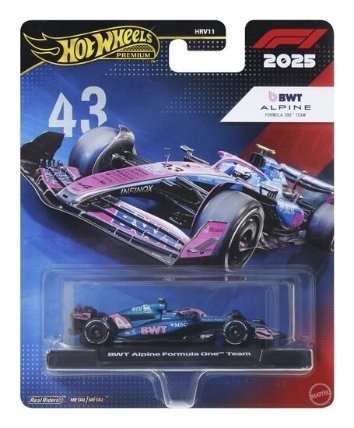 Angličák Hot Wheels Premium Team Alpine - Driver 2