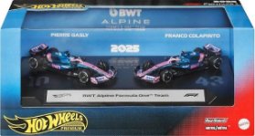 Angličák Hot Wheels Premium Race 2 pack set 6 Alpine