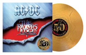 LP AC/DC - The Razors Edge (Limited Coloured Gold Metallic Vinyl) 