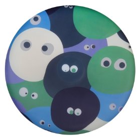Silikónový svítící létající talíř Wingman UFO, 150 mm - Many faces