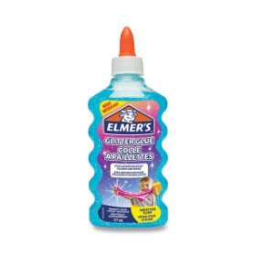 Lepidlo ELMER´S Glitter Glue 177 ml, výběr barev modré