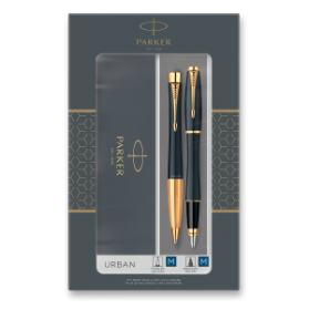 Parker Urban Matt Black GT sada plnicí pero a kuličková tužka