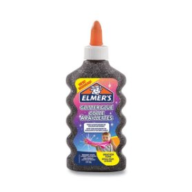 Lepidlo ELMER´S Glitter Glue 177 ml, výběr barev černé