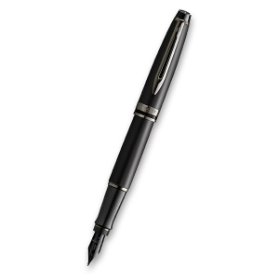 Plnicí pero Waterman Expert Metallic Black RT hrot F
