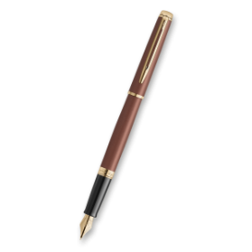 Waterman Hémisphére The Understated Edit Copper Red GT plnicí pero, výběr hrotu M