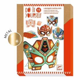 Djeco Masky superrobotů k dotvoření