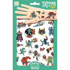 Tetování Superhrdinové proti vetřelcům