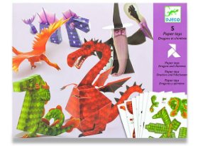 Origami skládačka Djeco - Draci
