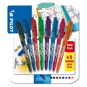 Frixion Ball sada 8ks + sudoku