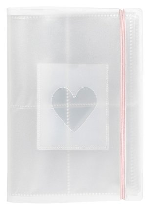 Album na kartičky A5 K-POP s gumou 160 karet